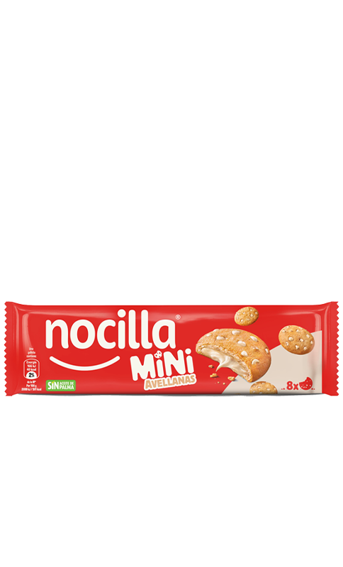 Nocilla Mini Cookies Avellanas
